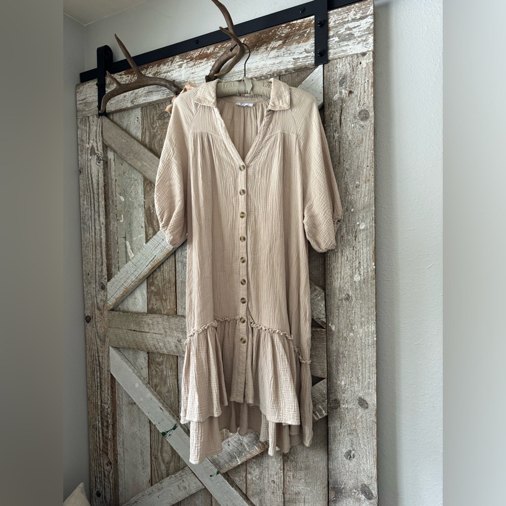 CJLA boho style dress.  Sz Med
